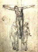 Michelangelo Buonarroti Crucifix oil